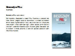 Bieszczady w PRL-u
