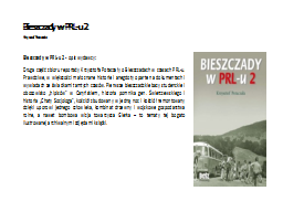 Bieszczady w PRL-u 2
