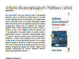 Arduino dla początkujących. Podstawy i szkice