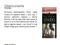 Ostatnia piosenka