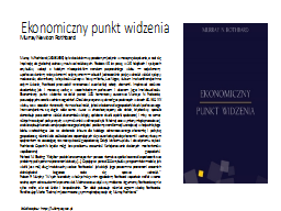 Ekonomiczny punkt widzenia