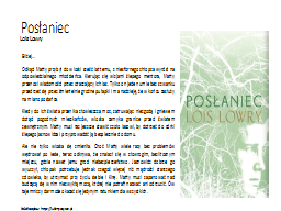 Posłaniec
