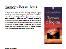 Rozmowy z Bogiem. Tom 2