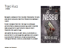Trzeci klucz