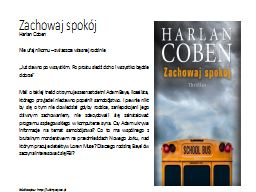 Zachowaj spokój