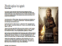 Złodziejka książek