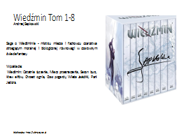 Wiedźmin Tom 1-8