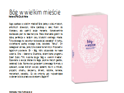 Bóg w wielkim mieście