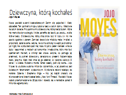 Dziewczyna, którą kochałeś