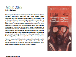 Metro 2035