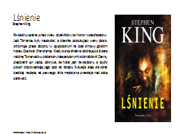 Lśnienie