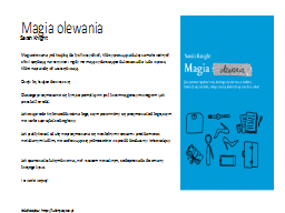 Magia olewania