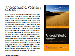 Android Studio. Podstawy